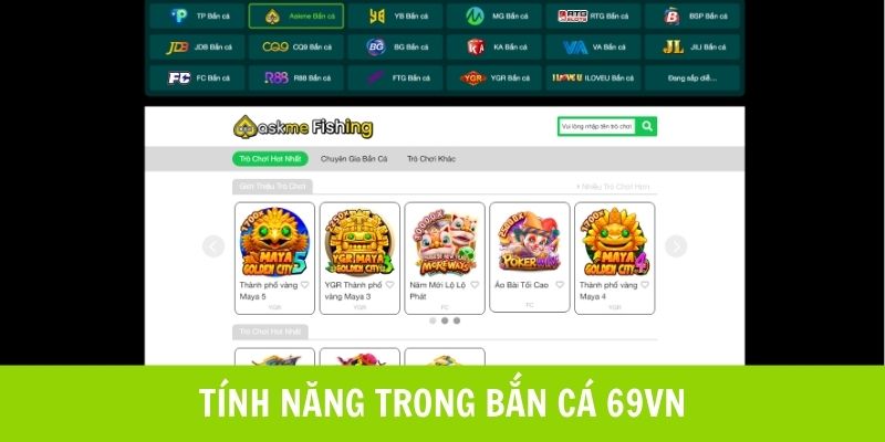 Một số tính năng hấp dẫn mà thành viên có thể khai thác